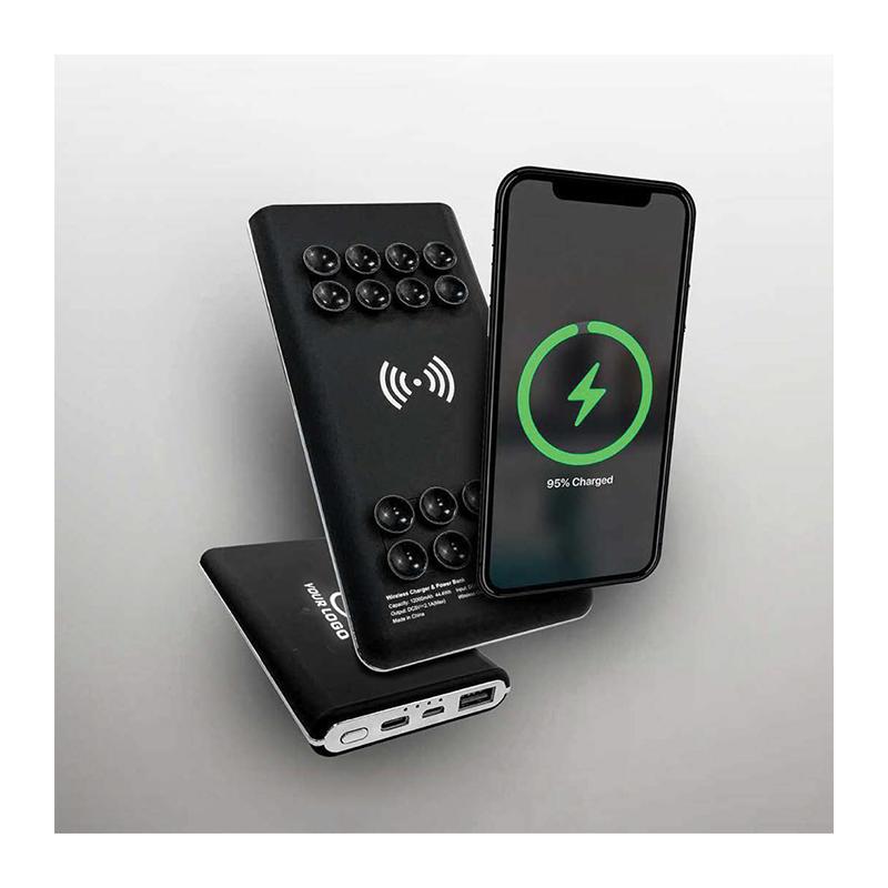 2000 MAH Suction Wireless Fast Charging Power